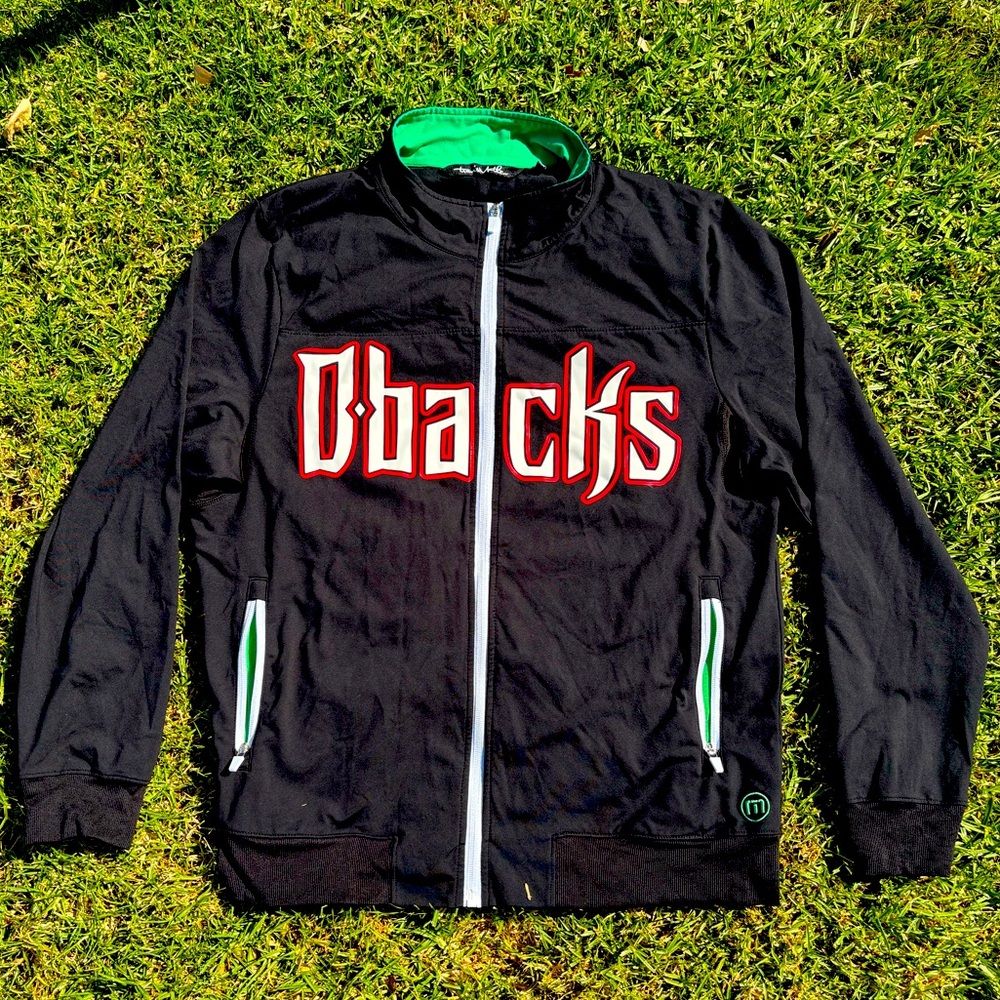 Travis Mathew Arizona DBacks Full Zip Hoodie Sweatshirt Jacket Large MLB Limited